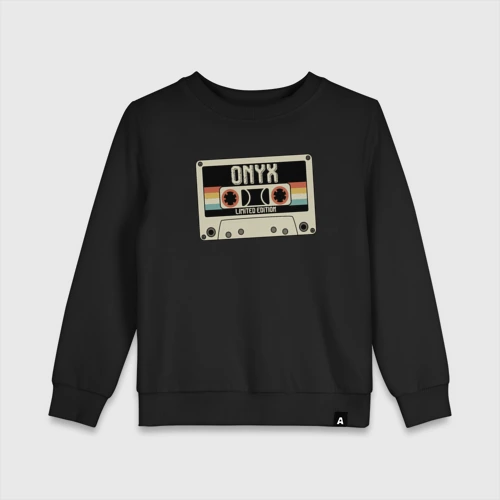Детский свитшот хлопок Onyx tape