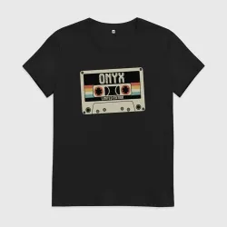 Женская футболка хлопок Onyx tape