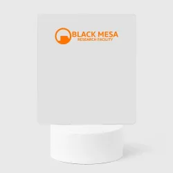 Светильник-ночник Half-Life black mesa на спине