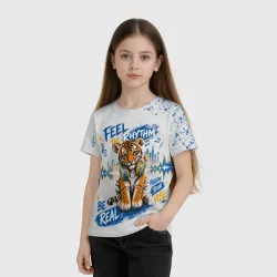 Детская футболка 3D Little tiger - фото 2