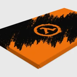 Холст прямоугольный Half-Life lambda брызги красок - фото 2