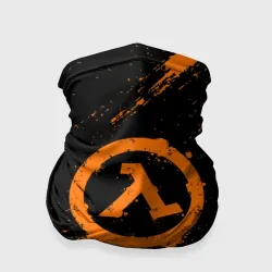 Бандана-труба 3D Half-Life lambda брызги красок
