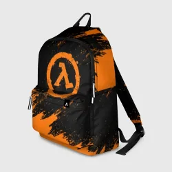 Рюкзак 3D Half-Life lambda брызги красок