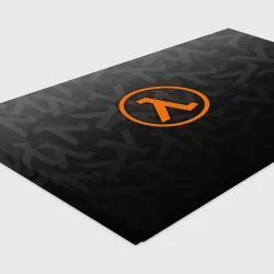 Холст прямоугольный Half-Life pattern lambda black gray - фото 2