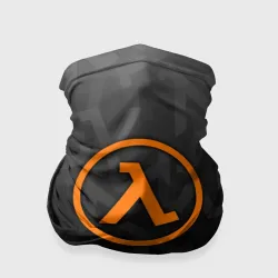 Бандана-труба 3D Half-Life pattern lambda black gray