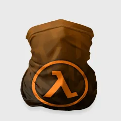 Бандана-труба 3D Half-Life orange pattern lambda 