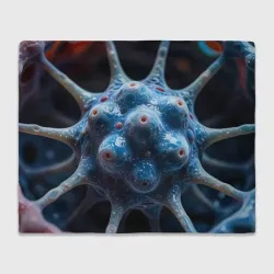 Плед 3D Клетка с внутренней клеткой