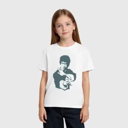 Детская футболка хлопок Bruce Lee kung-fu - фото 2