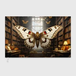 Флаг 3D Бабочки в библиотеке