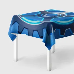 Скатерть 3D Шестерня с кристаллическими зубьями