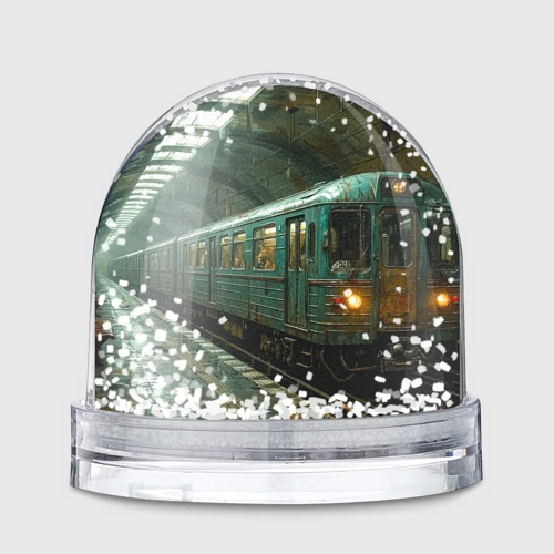 Игрушка Снежный шар Станция метро