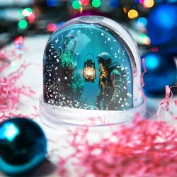 Игрушка Снежный шар Подводное приключение - фото 2