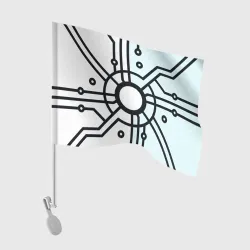 Флаг для автомобиля Схема печатной платы