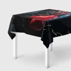 Скатерть 3D Боксёрская груша на цепи