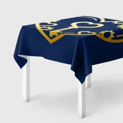 Скатерть 3D Сердце с ключом и шестерёнками