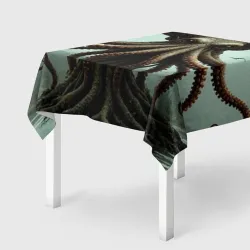 Скатерть 3D Деревоосьминог