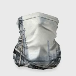Бандана-труба 3D Заводские будни