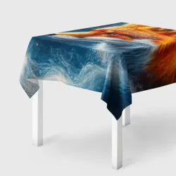 Скатерть 3D Мистическая лиса
