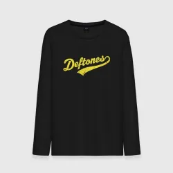 Мужской лонгслив хлопок Deftones - lettering