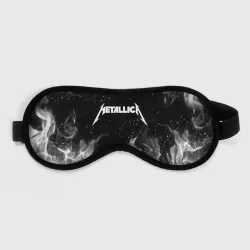 Маска для сна 3D Metallica white fire 