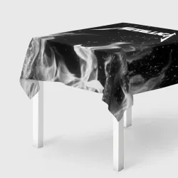 Скатерть 3D Metallica white fire 