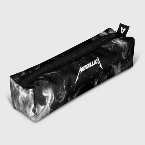 Пенал школьный 3D Metallica white fire 