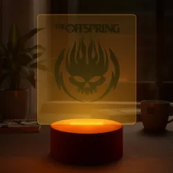 Светильник-ночник The Offspring black skull - фото 2