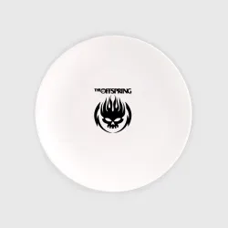 Тарелка The Offspring black skull
