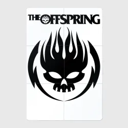 Магнитный плакат 2Х3 The Offspring black skull