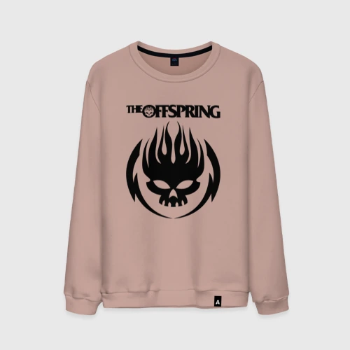 Мужской свитшот хлопок The Offspring black skull