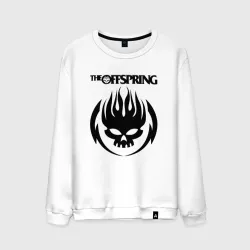 Мужской свитшот хлопок The Offspring black skull