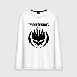 Мужской лонгслив хлопок The Offspring black skull