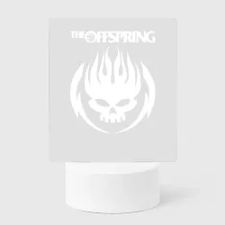 Светильник-ночник The Offspring white fire skull
