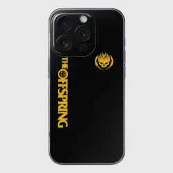 Чехол для iPhone 16 Pro Max силиконовый с защитой камеры The Offspring панк рок группа