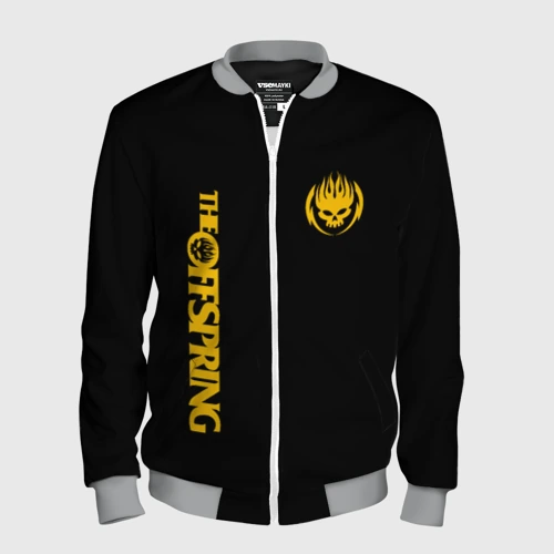 Мужской бомбер 3D The Offspring панк рок группа
