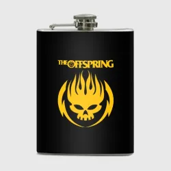Фляга The Offspring yellow skull rock-band