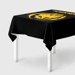 Скатерть 3D The Offspring yellow skull rock-band