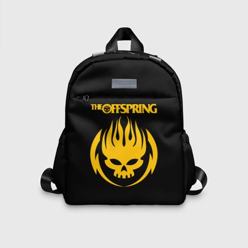 Детский рюкзак 3D The Offspring yellow skull rock-band