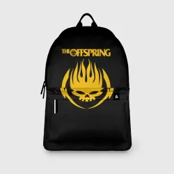 Рюкзак 3D The Offspring yellow skull rock-band - фото 5
