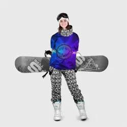 Накидка на куртку 3D звуковая волна - фото 2
