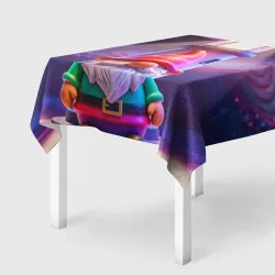 Скатерть 3D Гном с прожектором
