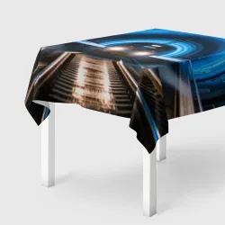 Скатерть 3D Свет в конце туннеля