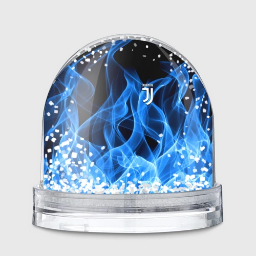 Игрушка Снежный шар Juventus blue fire 