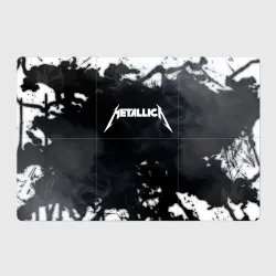 Магнитный плакат 3Х2 Metallica black white smoke 