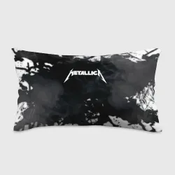Подушка 3D антистресс Metallica black white smoke 
