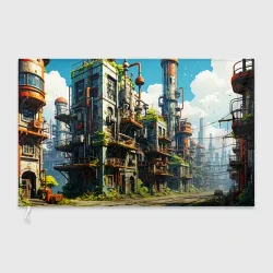 Флаг 3D Газоблок 4030