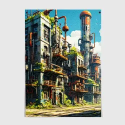Постер Газоблок 4030