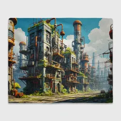 Плед 3D Газоблок 4030