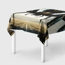 Скатерть 3D Киберпаук