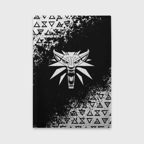 Обложка для автодокументов The Witcher ведьмачьи знаки - школа волка 
